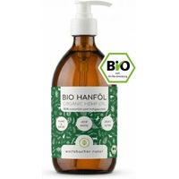 Produktbild von Wolfsbacher Natur Bio Hanföl für Hunde und Katzen 500 ml zur Unterstützung von Haut und Fell - 500 ml