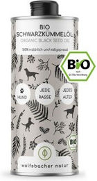 Wolfsbacher Natur Bio Schwarzkümmelöl für Hunde 250 ml vegan - 250 ml – Bild 1 von 7