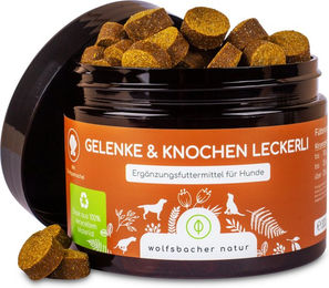 Wolfsbacher Natur Gelenke & Knochen Funktionssnack für Hunde mit Insekten getreidefrei 300 g – Bild 1 von 5