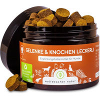 Produktbild von Wolfsbacher Natur Gelenke & Knochen Funktionssnack für Hunde mit Insekten getreidefrei 300 g