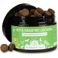 Produktbild von Wolfsbacher Natur Kot & Grasfrei Funktionssnack für Hunde getreidefrei und zuckerfrei 300 g - 300 g