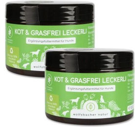 Wolfsbacher Natur Kot & Grasfrei Leckerli Insekt Getreidefrei und Zuckerfrei 2x 600g - 2 x 300 g – Bild 1 von 6