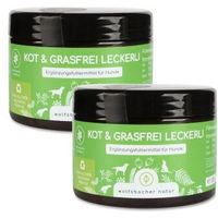 Produktbild von Wolfsbacher Natur Kot & Grasfrei Leckerli Insekt Getreidefrei und Zuckerfrei 2x 600g - 2 x 300 g