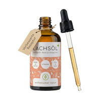 Produktbild von Wolfsbacher Natur Lachsöl Plus Haut und Fell Nahrungsergänzung für Hunde, Katzen und Pferde 100ml