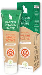 Wolfsbacher Natur Multi-Vitamin Paste für Katzen mit Vitaminen und Taurin zur Unterstützung von Immunsystem sowie Haut und Fell 100 g – Bild 1 von 10