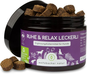 Wolfsbacher Natur Ruhe & Relax Funktionsleckerli für Hunde mit Insekten 300 g - 300 g – Bild 1 von 11