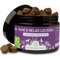 Produktbild von Wolfsbacher Natur Ruhe & Relax Funktionsleckerli für Hunde mit Insekten 300 g - 300 g