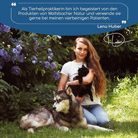 Produktbild von Wolfsbacher Natur Z-Schild Funktionssnack für Hunde mit Schwarzkümmelöl und Kokosöl 900g - 3 x 300 g