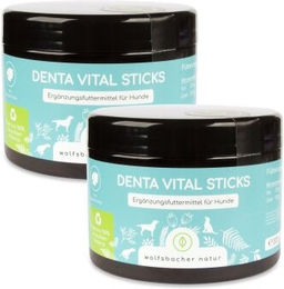 Wolfsbacher Natur Zahnpflege Leckerli für Hunde aller Altersstufen 600g - 2 x 300 g – Bild 1 von 3