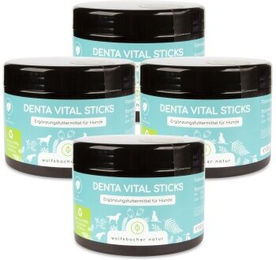 Wolfsbacher Natur Zahnpflege Leckerli für Hunde ohne Farb- und Aromastoffe 1200g - 4 x 300 g – Bild 1 von 6