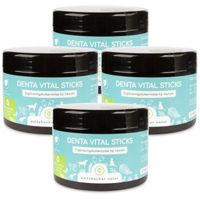 Produktbild von Wolfsbacher Natur Zahnpflege Leckerli für Hunde ohne Farb- und Aromastoffe 1200g - 4 x 300 g