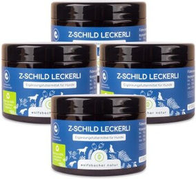 Wolfsbacher Z-Schild Funktionssnack für Hunde mit Schwarzkümmelöl und Kokosöl 4x 1200g - 4 x 300 g – Bild 1 von 7