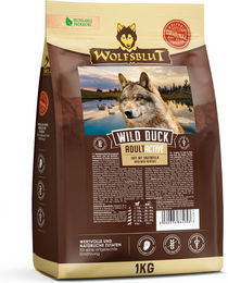 Wolfsblut Active Hundefutter Adult Wild Duck Ente getreidefrei 1 kg - 1 kg – Bild 1 von 2