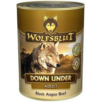 Produktbild von Wolfsblut Adult Down Under Hundefutter Black Angus Rind mit Kartoffeln 6x395g - 6 x 395 g