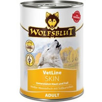 Produktbild von Wolfsblut Adult VetLine Skin Nassfutter Weißer Meeresfisch Hypoallergen Getreidefrei 6x395g - 6 x 395 g