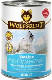 Wolfsblut Adult VetLine Weight Management Nassfutter Truthahn zur Gewichtskontrolle 6x395 g - 6 x 395 g – Bild 1 von 2
