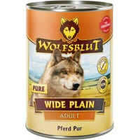 Produktbild von Wolfsblut Adult Wide Plain Pure Pferd Monoprotein Getreidefrei Hypoallergen 6x395g - 6 x 395 g