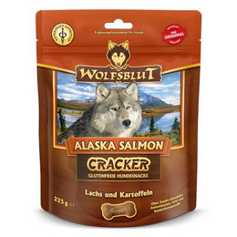 Wolfsblut Alaska Lachs Cracker Belohnungssnack für Hunde 225 g - 225 g – Bild 1 von 2