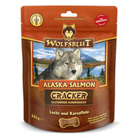 Produktbild von Wolfsblut Alaska Lachs Cracker Belohnungssnack für Hunde 225 g - 225 g