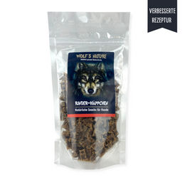 Produktbild von Wolfsblut Belohnungssnack Rinder-Häppchen für Hunde 150 g