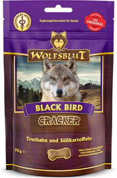 Wolfsblut Black Bird Cracker Belohnungssnack mit Truthahn getreidefrei und ohne Zucker 70 g - 7 x 70 g – Bild 1 von 3