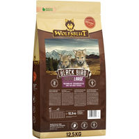 Produktbild von Wolfsblut Black Bird Getreidefreies Welpenfutter für große Hunderassen mit Truthahn 2x12,5kg - 2 x 12,5 kg