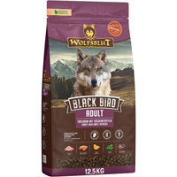 Produktbild von Wolfsblut Black Bird Hundefutter Adult Getreidefrei 2x12,5kg - 2 x 12,5 kg
