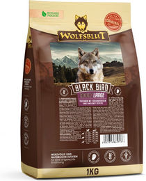 Wolfsblut Black Bird Hundefutter für große Rassen Adult Truthahn Getreidefrei 1 kg - 1 kg – Bild 1 von 2