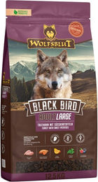 Produktbild von Wolfsblut Black Bird Hundefutter für große Rassen mit Truthahn 2x12,5kg - 2 x 12,5 kg