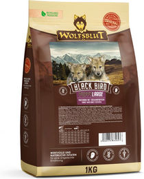 Wolfsblut Black Bird Hundefutter für große Rassen Welpen Truthahn getreidefrei und glutenfrei 1 kg - 1 kg – Bild 1 von 2
