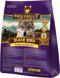 Wolfsblut Black Bird Hundefutter Senior Truthahn Getreidefrei 2kg - 3 x 2 kg – Bild 1 von 4