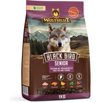 Produktbild von Wolfsblut Black Bird Hundefutter Senior Truthahn getreidefrei glutenfrei 1 kg - 1 kg