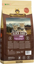 Wolfsblut Black Bird Hundefutter Welpe Große Rassen Truthahn Getreidefrei 12,5 kg - 12,5 kg – Bild 1 von 7