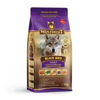 Produktbild von Wolfsblut Black Bird Hundetrockenfutter Adult Truthahn getreidefrei 2 kg - 2 kg