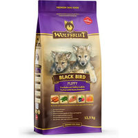 Produktbild von Wolfsblut Black Bird Hundetrockenfutter Welpe Truthahn und Süßkartoffel getreidefrei glutenfrei 12,5 kg - 2 x 12,5 kg