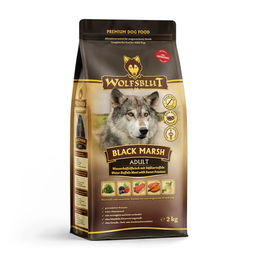 Wolfsblut Black Marsh Adult Hundetrockenfutter Wasserbüffel mit Süßkartoffel getreidefrei und glutenfrei 2 kg - 2 kg – Bild 1 von 4