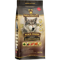 Produktbild von Wolfsblut Black Marsh Hundefutter Adult Büffel Glutenfrei Hoher Fleischanteil 2x12,5kg