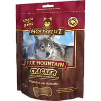 Produktbild von Wolfsblut Blue Mountain Cracker Hundesnack Wild getreidefrei 225 g - 225 g