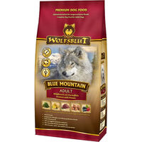 Produktbild von Wolfsblut Blue Mountain Hundetrockenfutter Wildfleisch und Kaninchen Adult Getreidefrei 2 kg - 3 x 2 kg