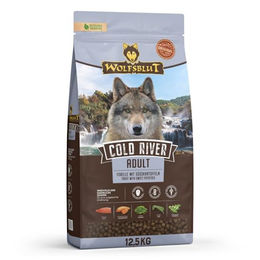 Wolfsblut Cold River Adult Trockenfutter für Hunde mit Forelle und Süßkartoffel getreidefrei 12,5 kg - 12,5 kg – Bild 1 von 10