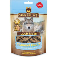 Produktbild von Wolfsblut Cold River Belohnungssnacks für Hunde mit Forelle und Lachs getreidefrei hypoallergen 70 g - 70 g