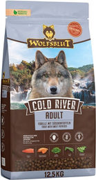 Produktbild von Wolfsblut Cold River Hundefutter Adult Forelle Getreidefrei 2x12,5kg - 2 x 12,5 kg