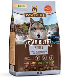 Wolfsblut Cold River Hundefutter Adult Forelle getreidefrei und glutenfrei 1 kg - 1 kg – Bild 1 von 2