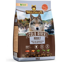 Produktbild von Wolfsblut Cold River Hundefutter Adult Forelle getreidefrei und glutenfrei 1 kg - 1 kg