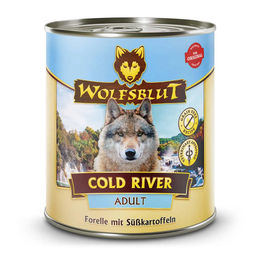 Wolfsblut Cold River Hundefutter Adult Forelle mit Süßkartoffel Getreidefrei 6 x 800 g - 6 x 800 g – Bild 1 von 4