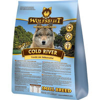 Produktbild von Wolfsblut Cold River Hundefutter für kleine Rassen Adult Forelle und Lachs Getreidefrei und Glutenfrei 2kg - 3 x 2 kg