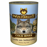 Produktbild von Wolfsblut Cold River Hundefutter mit Fischanteil für alle Altersstufen 6 x 395 g - 6 x 395 g