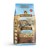 Produktbild von Wolfsblut Cold River Puppy Hundetrockenfutter Forelle und Lachs getreidefrei 2 kg - 2 kg