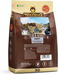 Wolfsblut Cold River Welpenfutter Forelle getreidefrei 1 kg – Bild 1 von 2