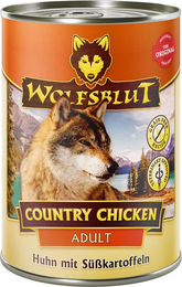 Produktbild von Wolfsblut Country Chicken Adult Hundefutter Huhn getreidefrei 12x395g